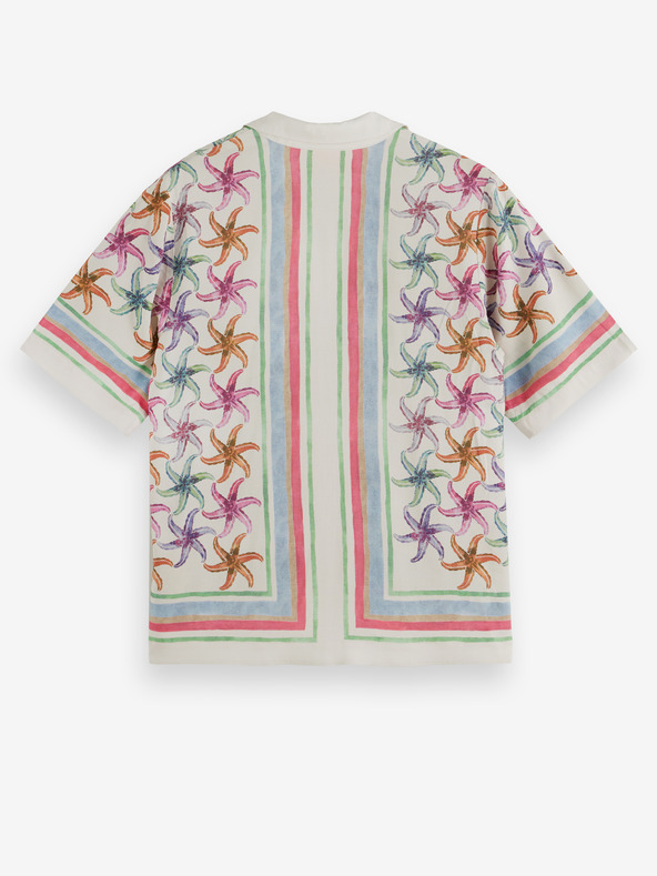 Scotch & Soda Kremasta ženska srajca z vzorcem Scotch & Soda