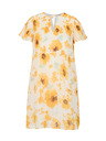 Orsay Rumeno-bež ženska cvetlična obleka ORSAY