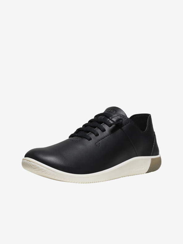 Keen Črne ženske usnjene športne copate Keen KNX Unlined