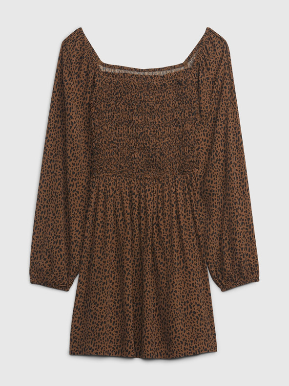 GAP Detské šaty so záhybmi GAP