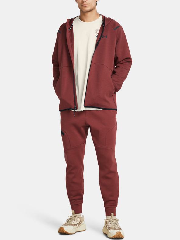 Under Armour Moški pulover Under Armour UA Unstoppable Flc FZ