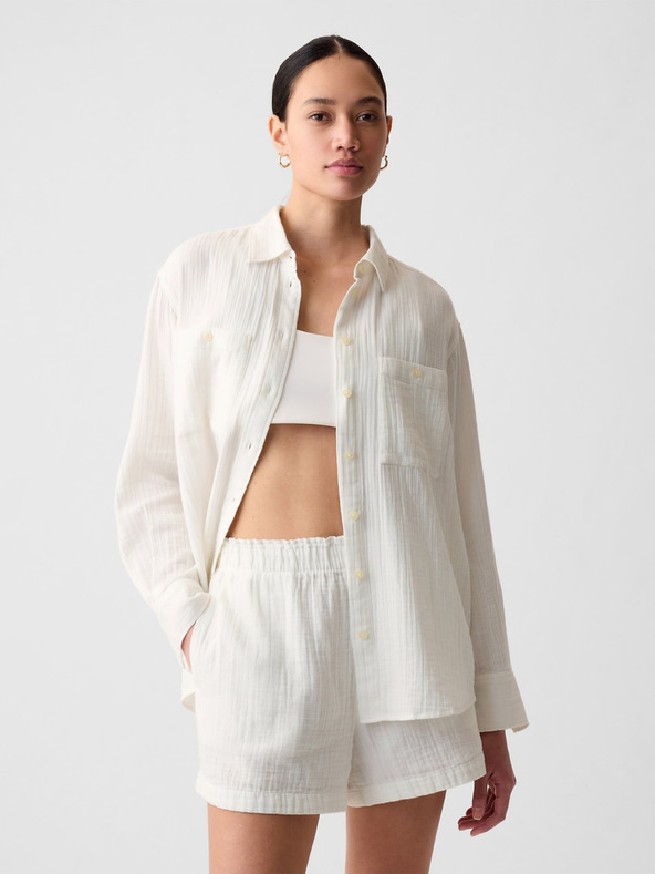 GAP Muslinska srajca oversize GAP