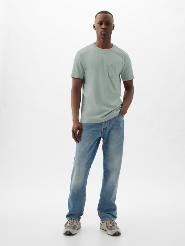 GAP Gap majica prevelike velikosti z žepom