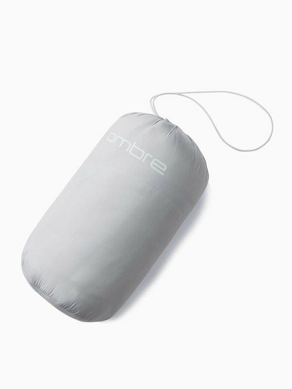 Ombre Clothing Svetlo siva moška lahka prešita jakna Ombre Clothing