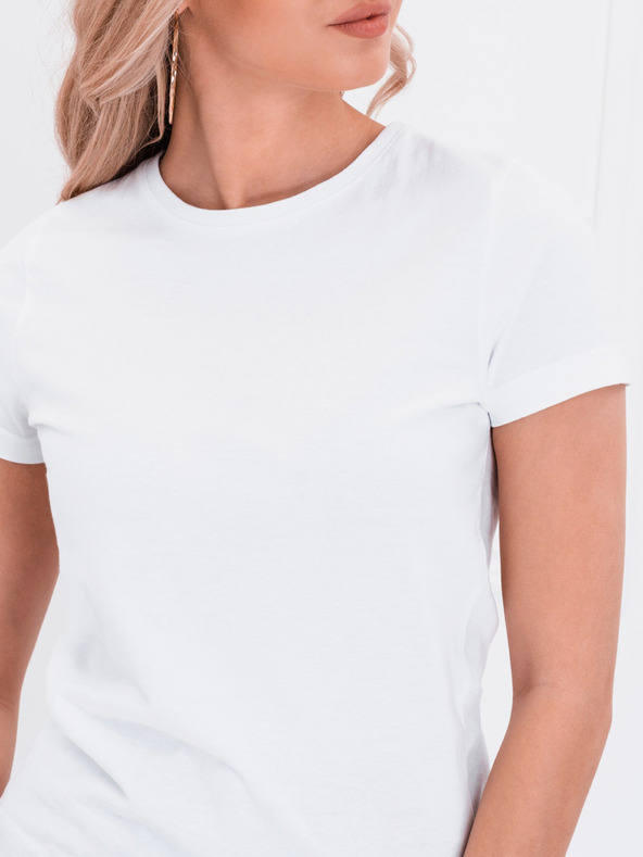Edoti Bela ženska osnovna majica Edoti