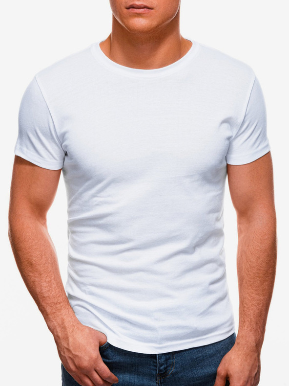 Edoti Bela moška osnovna majica Edoti