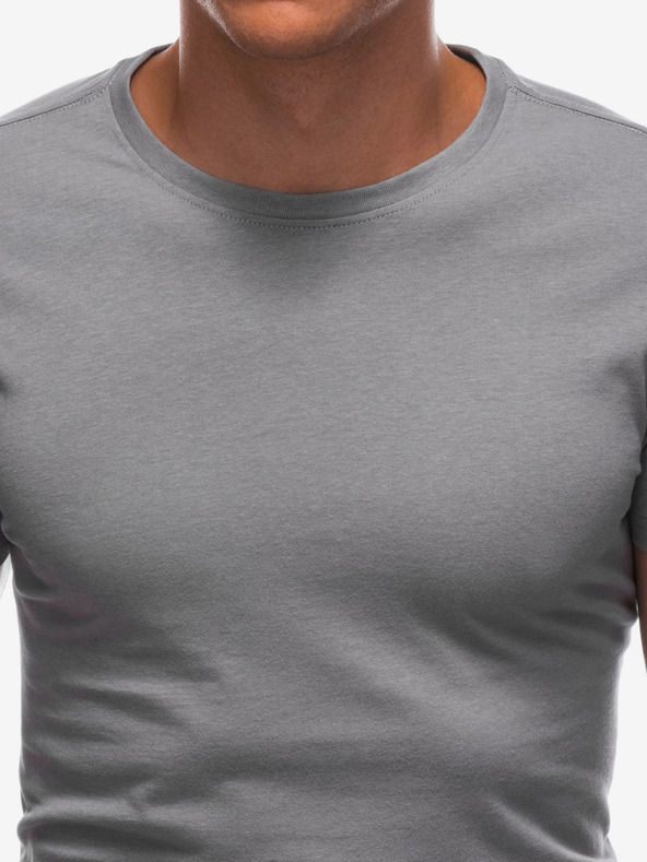 Edoti Siva moška osnovna majica Edoti