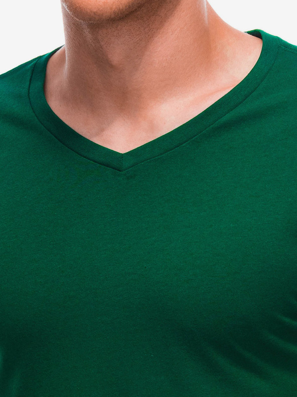 Edoti Zelena moška osnovna majica Edoti