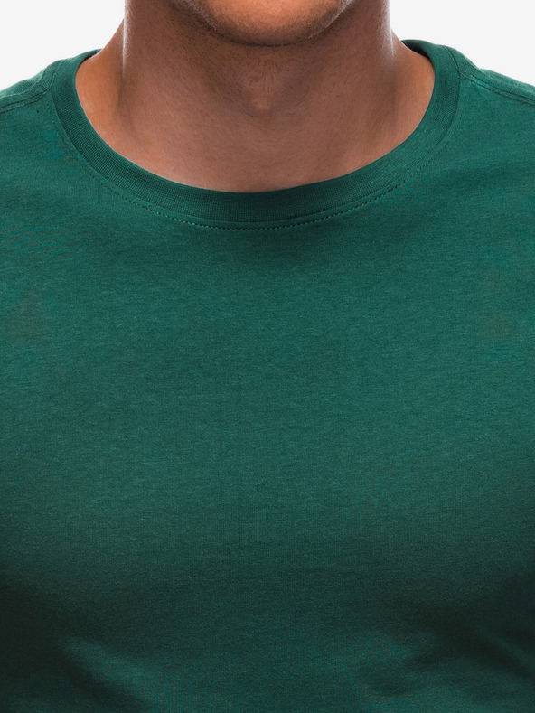 Edoti Zelena moška osnovna majica Edoti