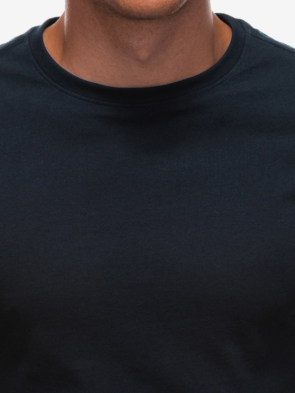 Edoti Temno modra moška osnovna majica Edoti