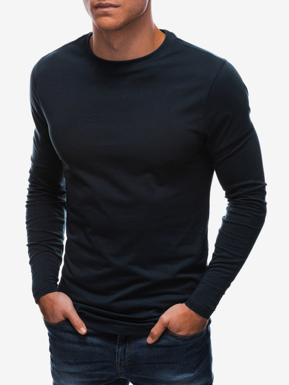 Edoti Temno modra moška osnovna majica Edoti