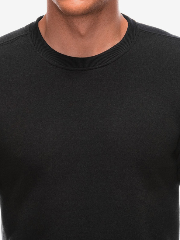 Edoti Črna moška osnovna majica Edoti