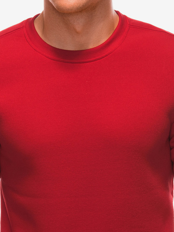 Edoti Rdeča moška osnovna majica Edoti