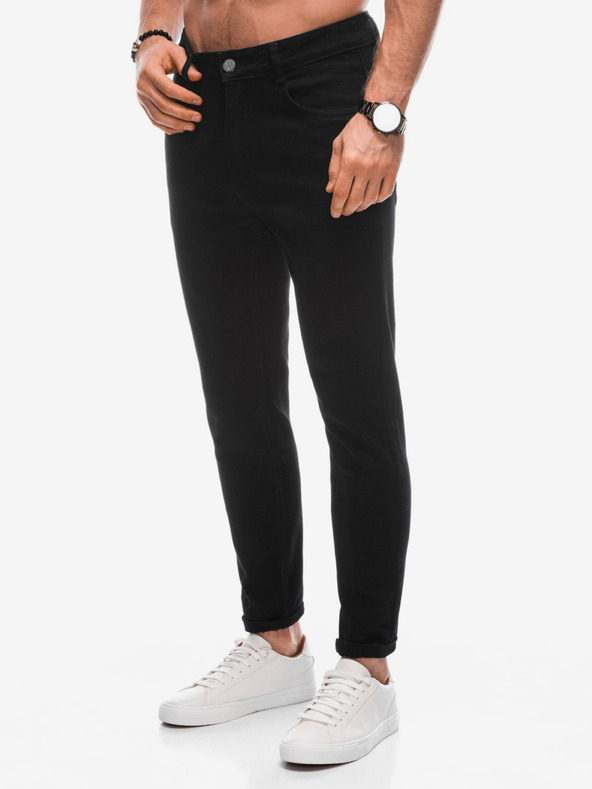 Edoti Črne moške kavbojke Edoti