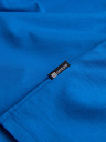 Ombre Clothing Modra moška osnovna majica Ombre Clothing