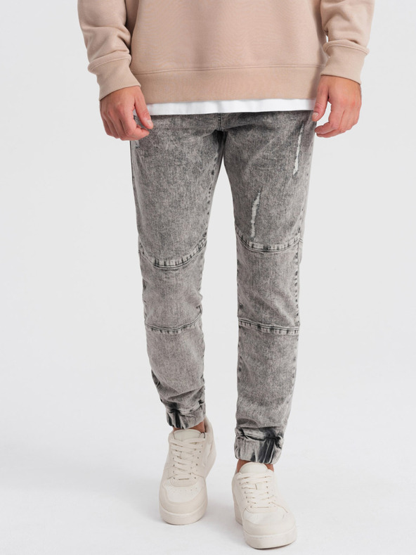 Ombre Clothing Sive moške kavbojke Ombre oblačila