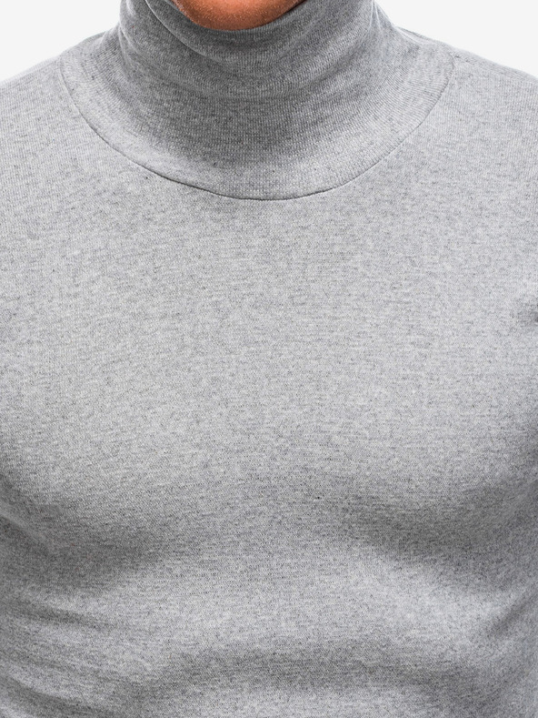 Edoti Siv moški pulover z rolojem Edoti