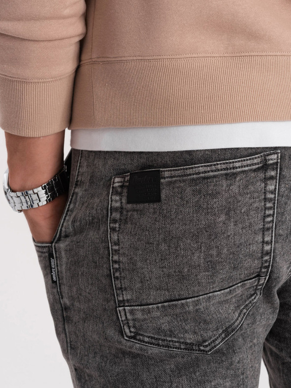 Ombre Clothing Sive moške kavbojke Ombre oblačila