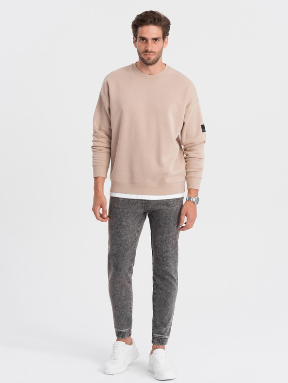 Ombre Clothing Sive moške kavbojke Ombre oblačila