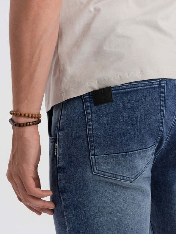 Ombre Clothing Modre moške kavbojke Ombre Clothing