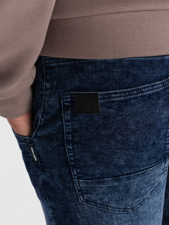 Ombre Clothing Temno modre moške kavbojke Ombre Clothing