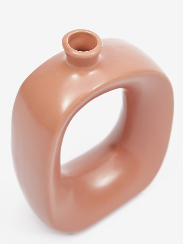 Kaemingk Rjava keramična vaza Kaemingk