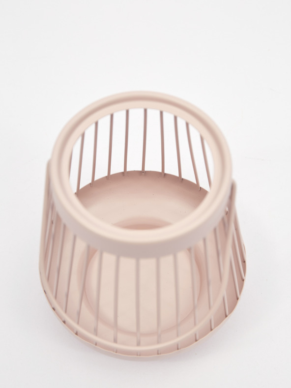 Kaemingk Svetlo roza svečnik Kaemingk