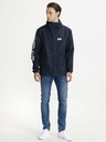 Helly Hansen Temno modra moška nepremočljiva lahka jakna s kapuco HELLY HANSEN Ervik