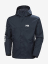 Helly Hansen Temno modra moška nepremočljiva lahka jakna s kapuco HELLY HANSEN Ervik