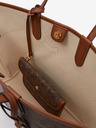 Michael Kors Temno rjava ženska torbica Michael Kors Eliza Open Tote