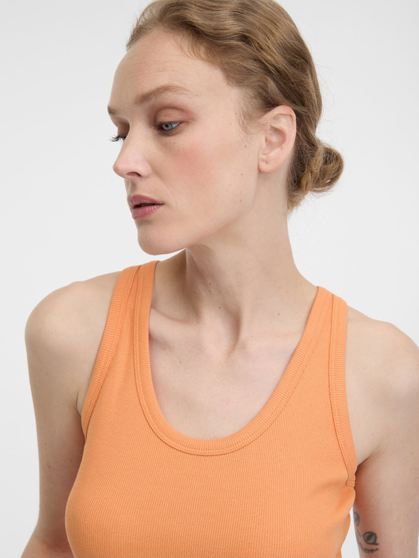 Orsay Oranžen ženski kratki top ORSAY
