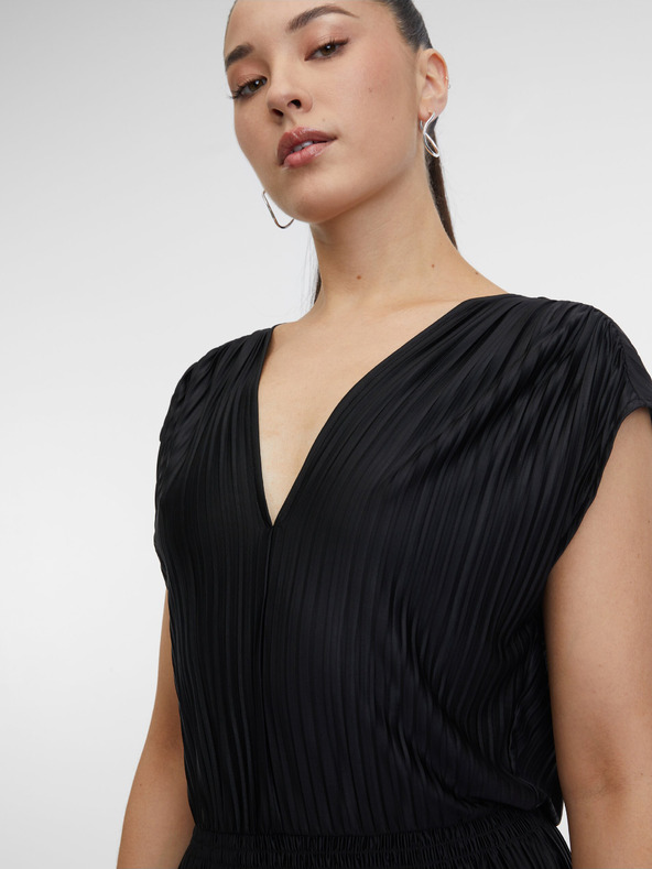 Orsay Črna ženska midi obleka ORSAY