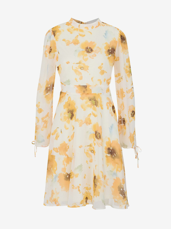 Orsay Bela ženska cvetlična obleka ORSAY