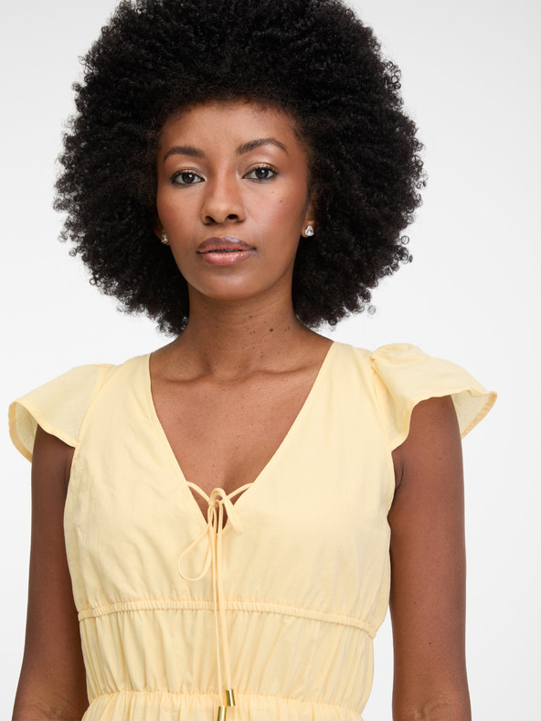 Orsay Rumena ženska maksi obleka ORSAY