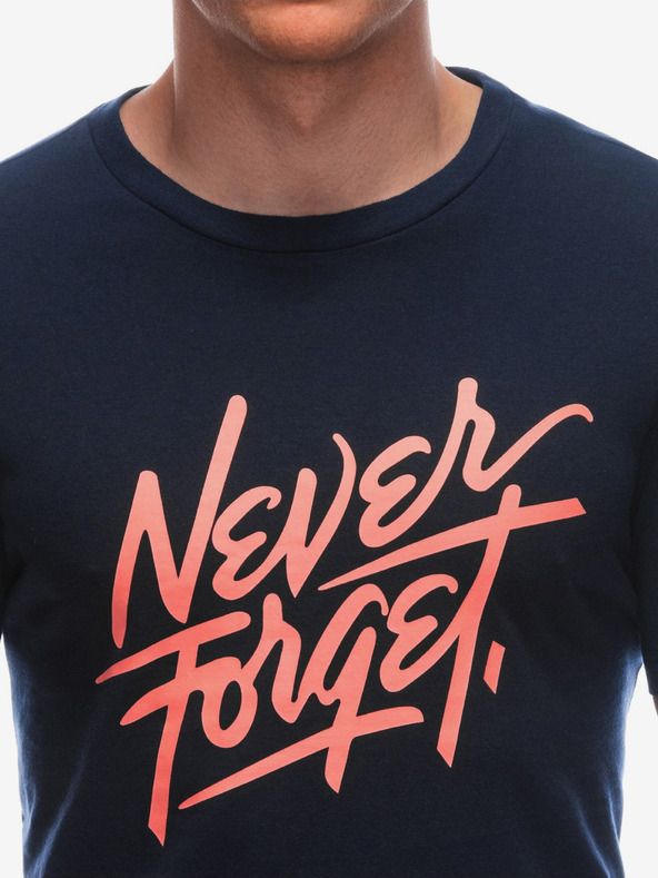 Edoti Temno modra moška majica Edoti