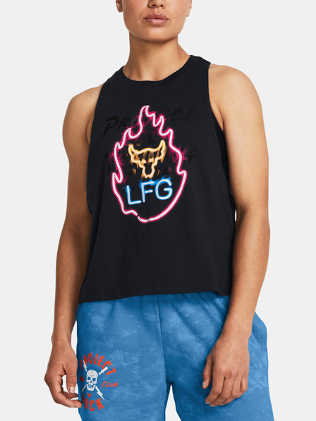Under Armour Ženska majica brez rokavov Under Armour Pjt Rck W Neon Flame Tank