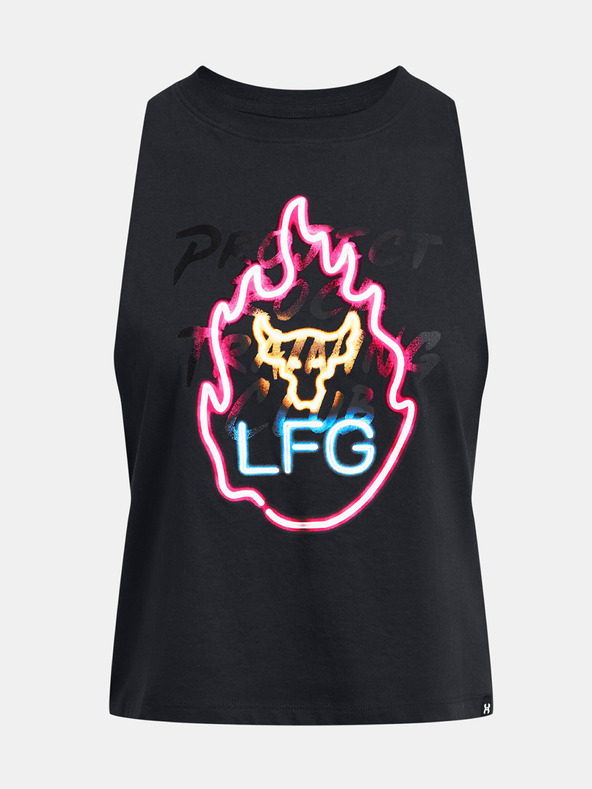 Under Armour Ženska majica brez rokavov Under Armour Pjt Rck W Neon Flame Tank