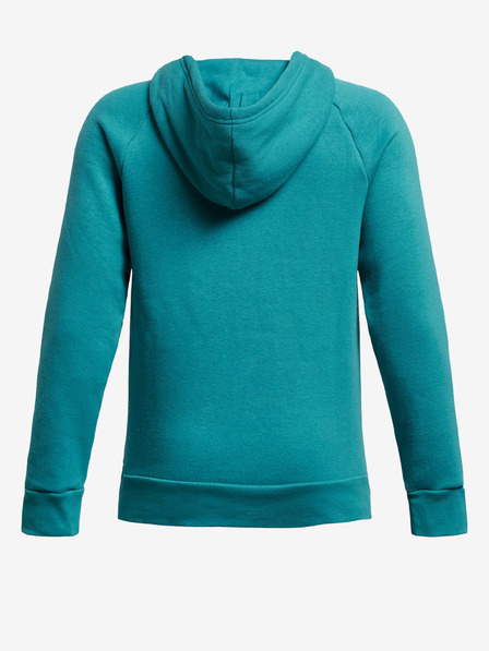 Under Armour Deški pulover Under Armour UA RIVAL FLEECE HOODIE-BLU