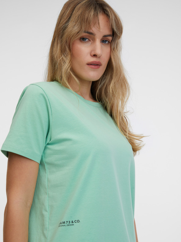 Sam 73 Svetlo zelena ženska obleka SAM 73 Gazelle