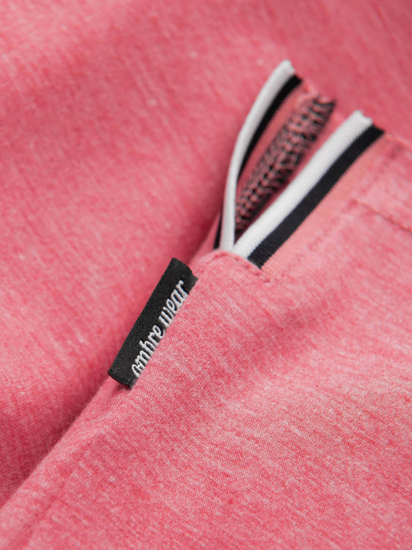 Ombre Clothing Staro roza Moška srajca z gumbom navzdol Ombre oblačila