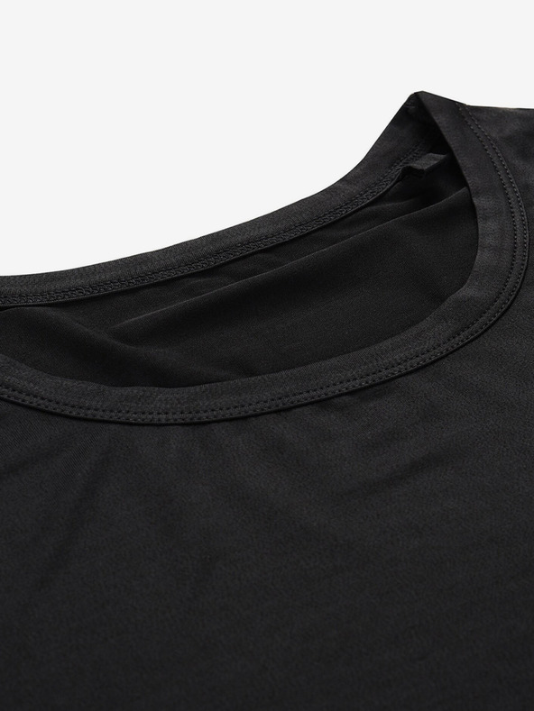 ALPINE PRO Črna ženska športna majica ALPINE PRO Basik