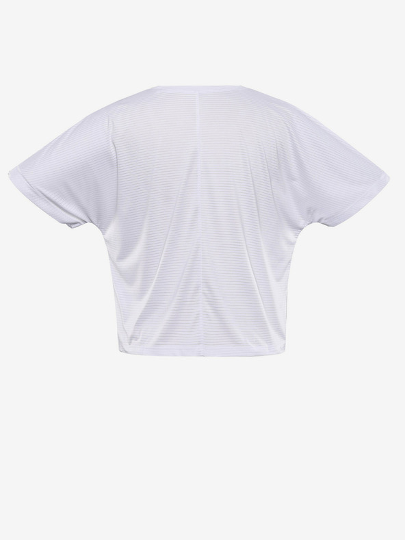 ALPINE PRO Bela ženska športna majica ALPINE PRO Yogera