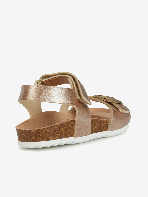 Geox Dekliški sandali zlatorumene barve Geox Adriel