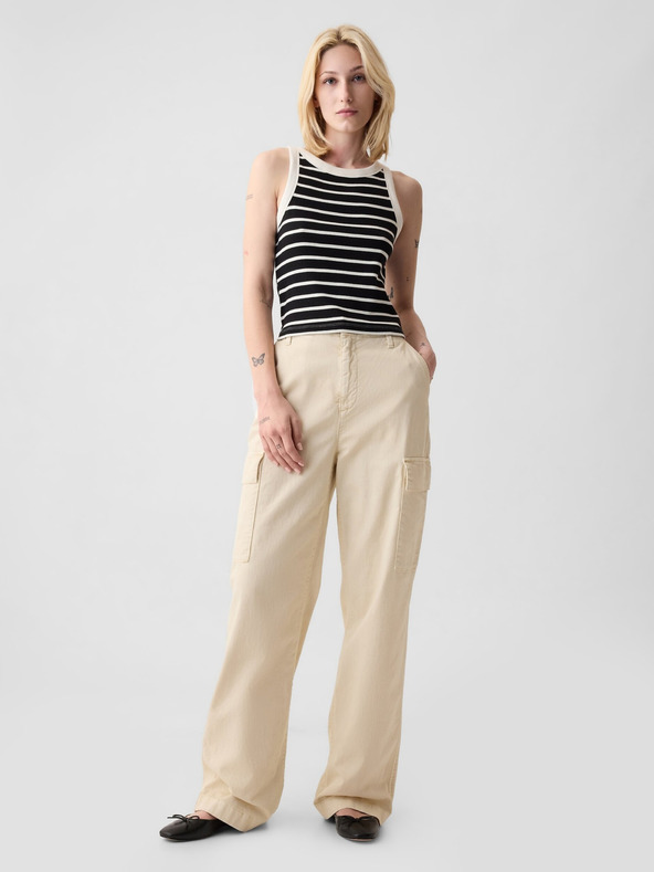 GAP Crop top na ramienka GAP