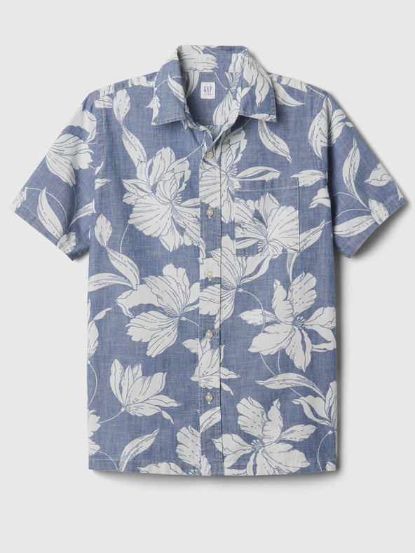 GAP Otroška vzorčasta srajca GAP