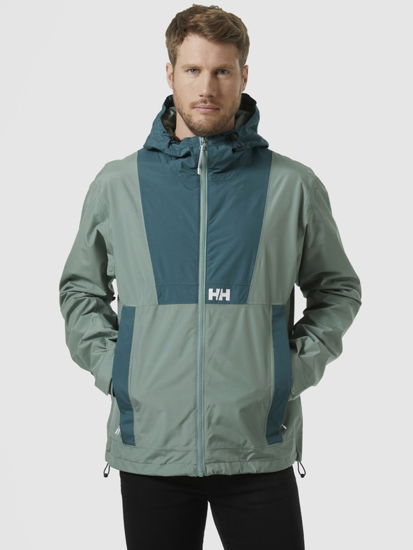 Helly Hansen Petrolejsko zelena Moška dežna jakna HELLY HANSEN Rig