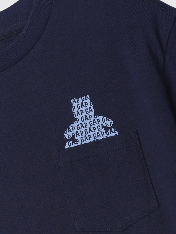 GAP Otroška majica z žepkom GAP