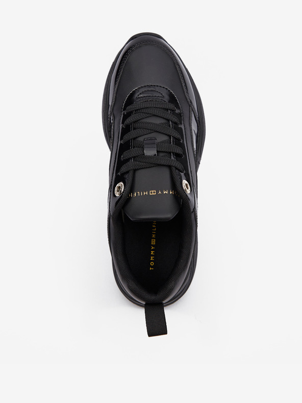 Tommy Hilfiger Womens Chunky Runner Patent Superge