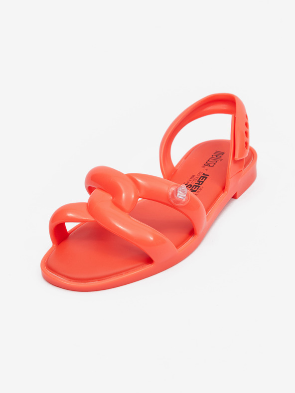 Melissa Koralna Ženske sandale Melissa Tube Sandal + Jeremy Scott