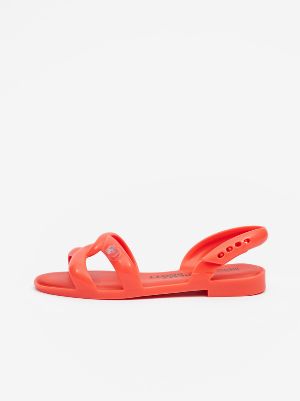 Melissa Koralna Ženske sandale Melissa Tube Sandal + Jeremy Scott